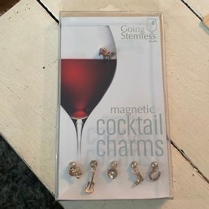 Magnetic cocktail charms